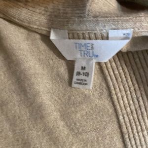 Time and tru pink size medium cardigan